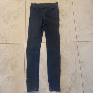 Navy Blue Cheap Monday Jeans